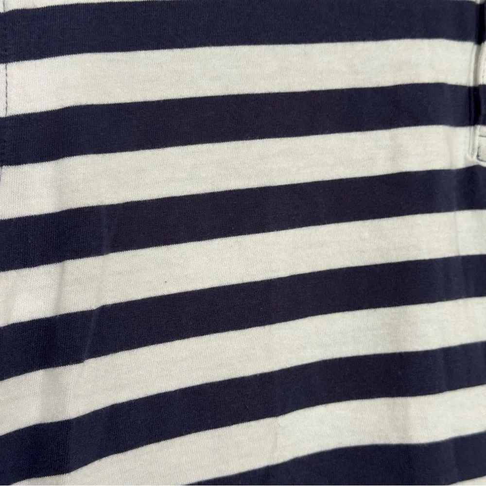 Polo by Ralph Lauren Navy and White Striped Shirt Men’s Size Large Casual Cotton